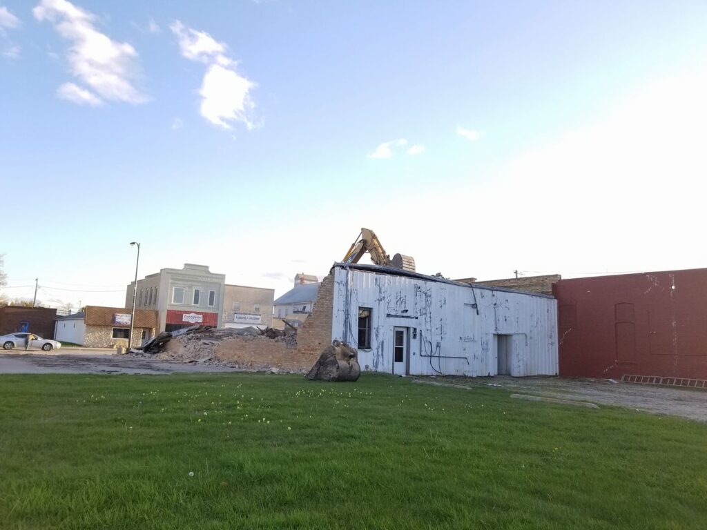 Hallock Sales Office Starts Phase One of Property Improvement Project