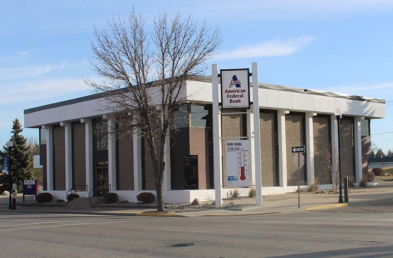 American Federal Bank building in Crookston